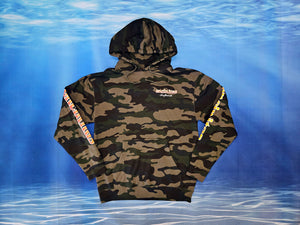 Camouflage Hooded Pullover