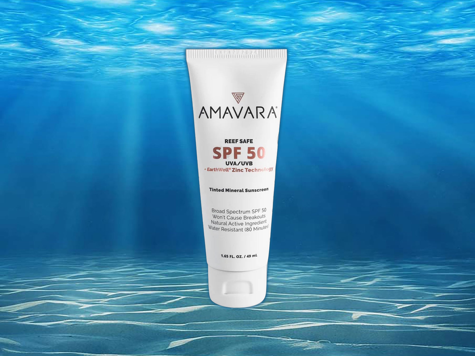 Amavara SPF50 Tinted Mineral Sunscreen
