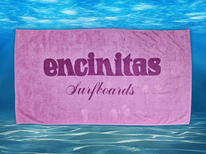 Basic Printed Beach Towel