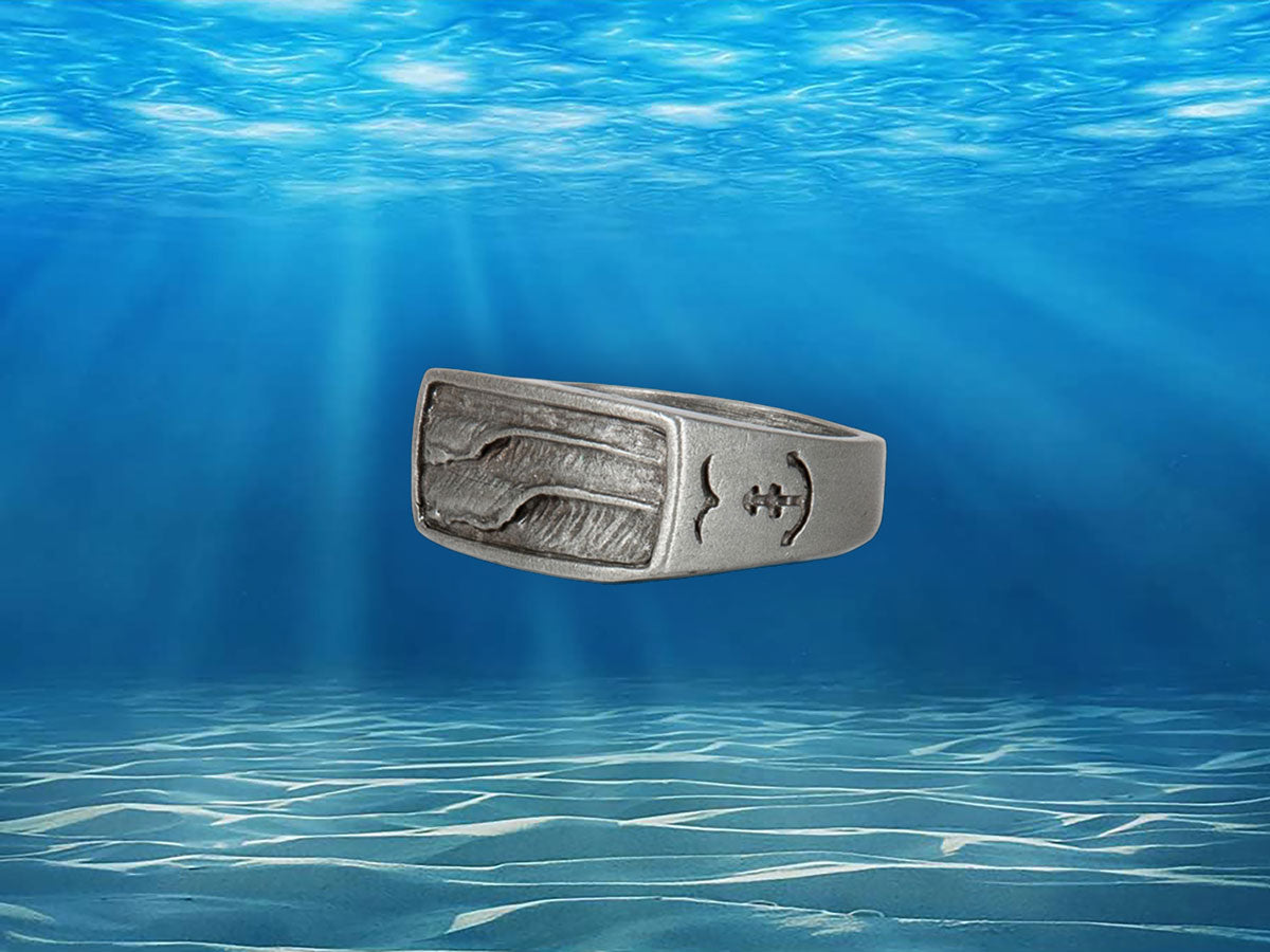 Boat Trip Pewter Ring