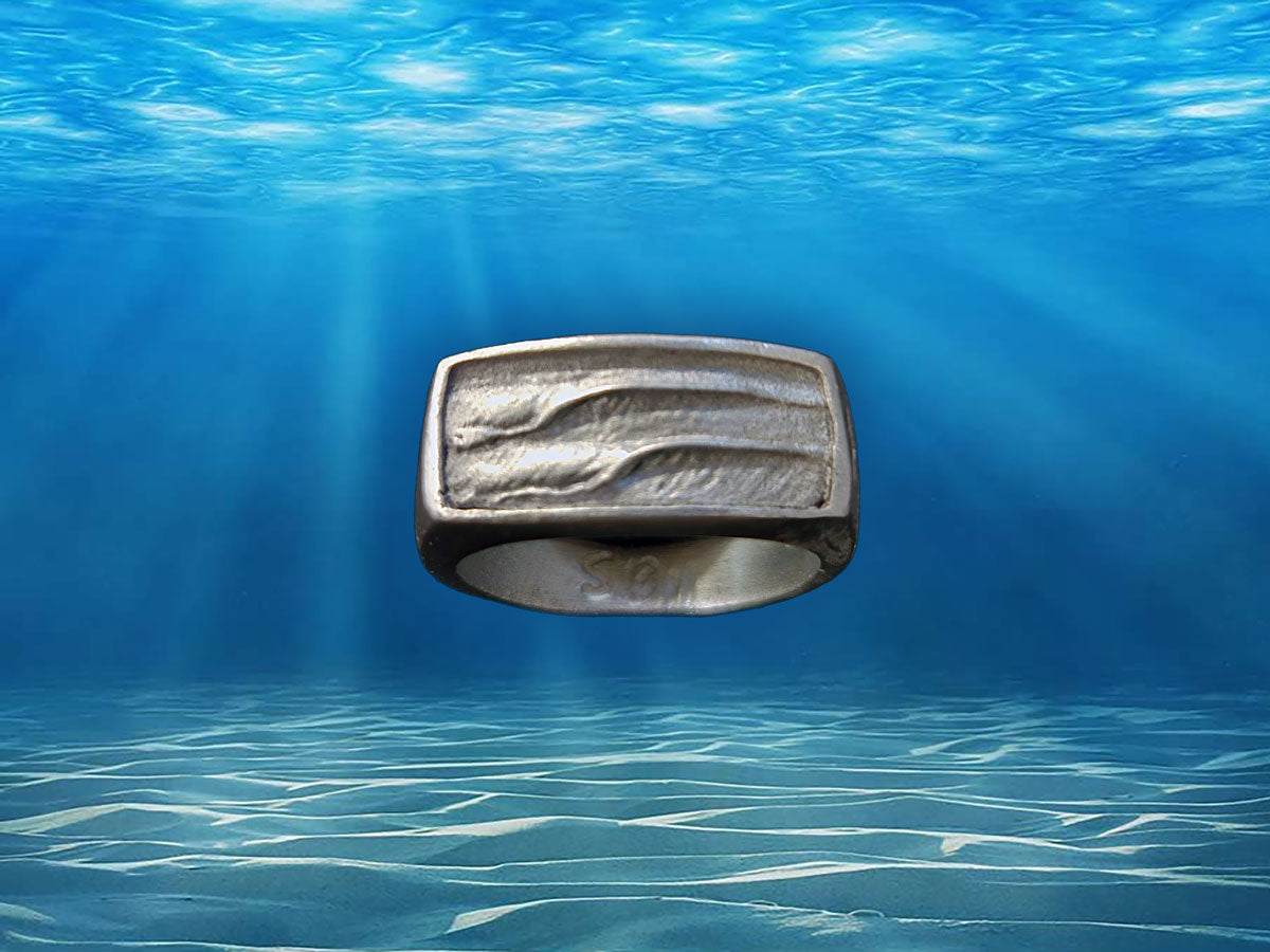 Boat Trip Pewter Ring