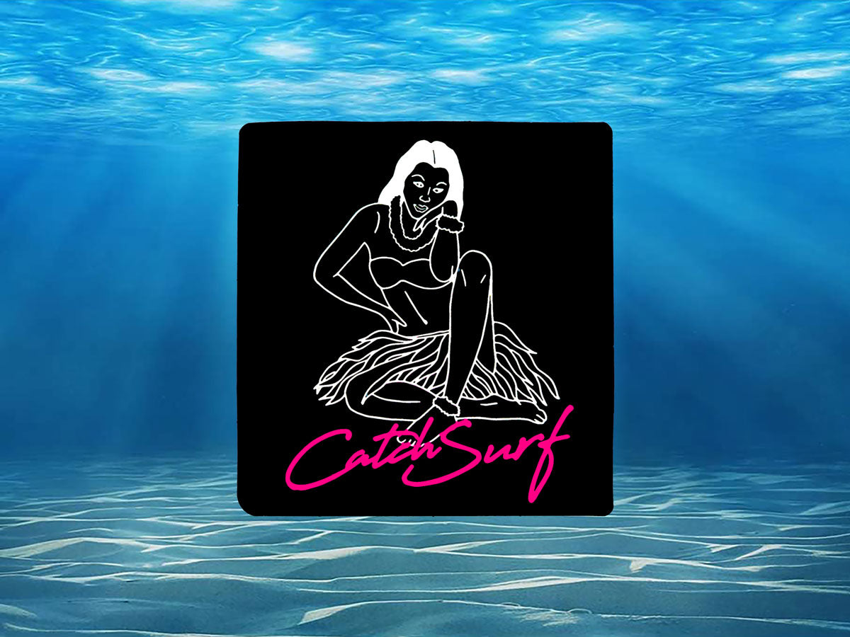 Catch Surf Hula Girl Sticker
