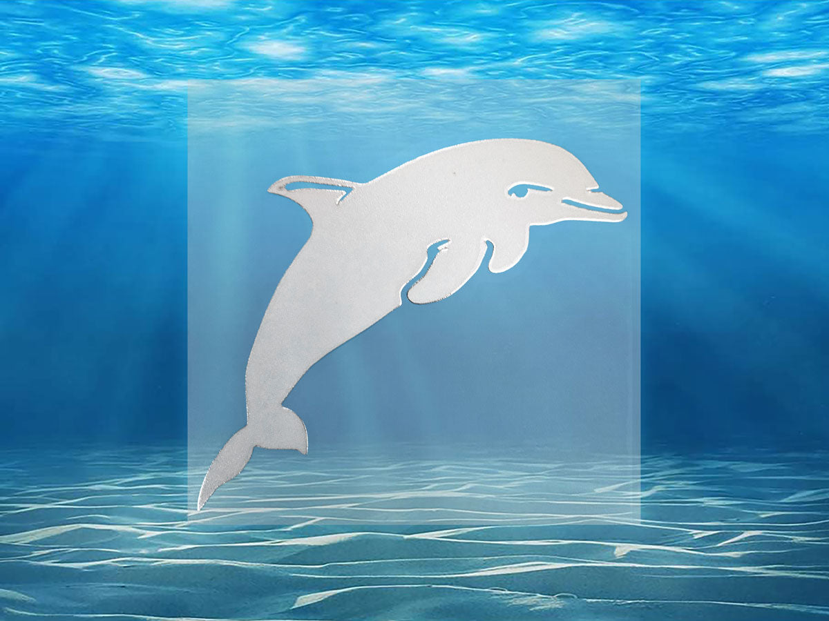 Dolphin Die Cut Sticker