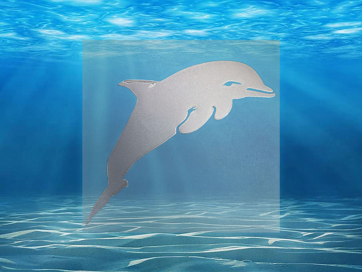 Dolphin Die Cut Sticker