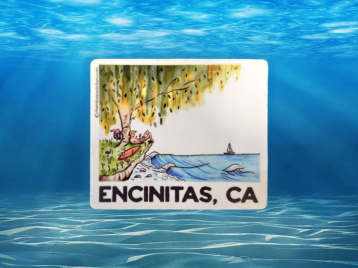 Encinitas Point Sticker