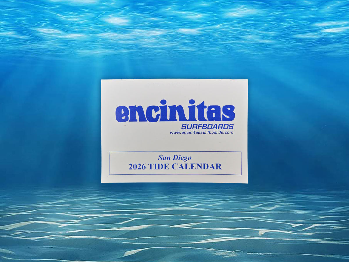 Encinitas Mini Tide Calendar
