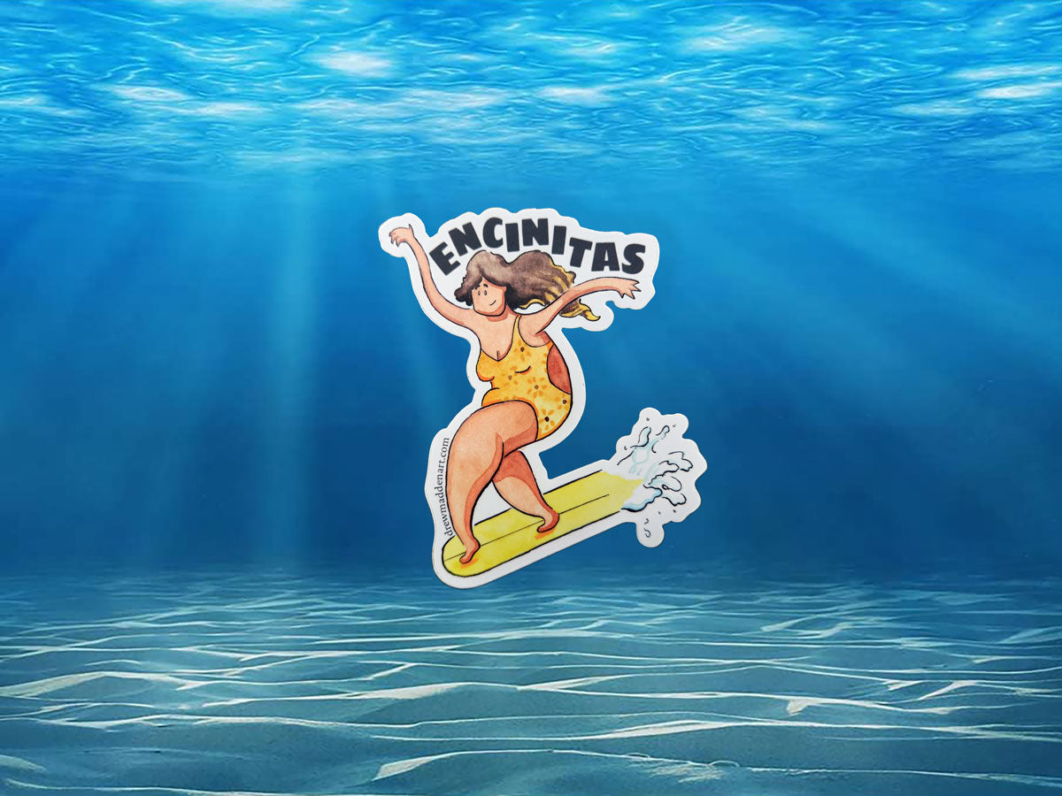 Encinitas Surfer Girl