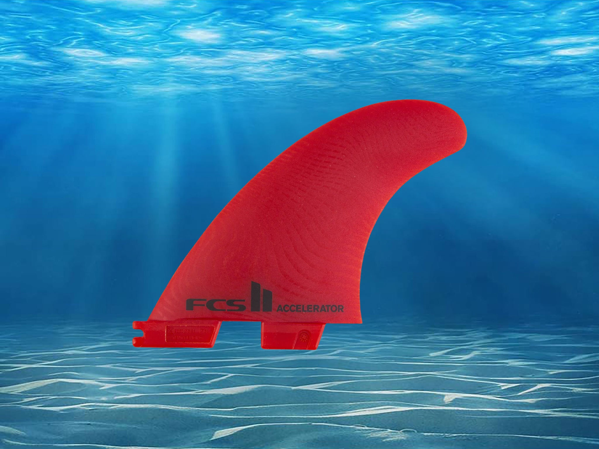 FCS II ACCELERATOR NEO GLASS ECO　Tri Set FCS II Accelerator Neo Glass Eco Tri Fins - Encinitas Surfboards