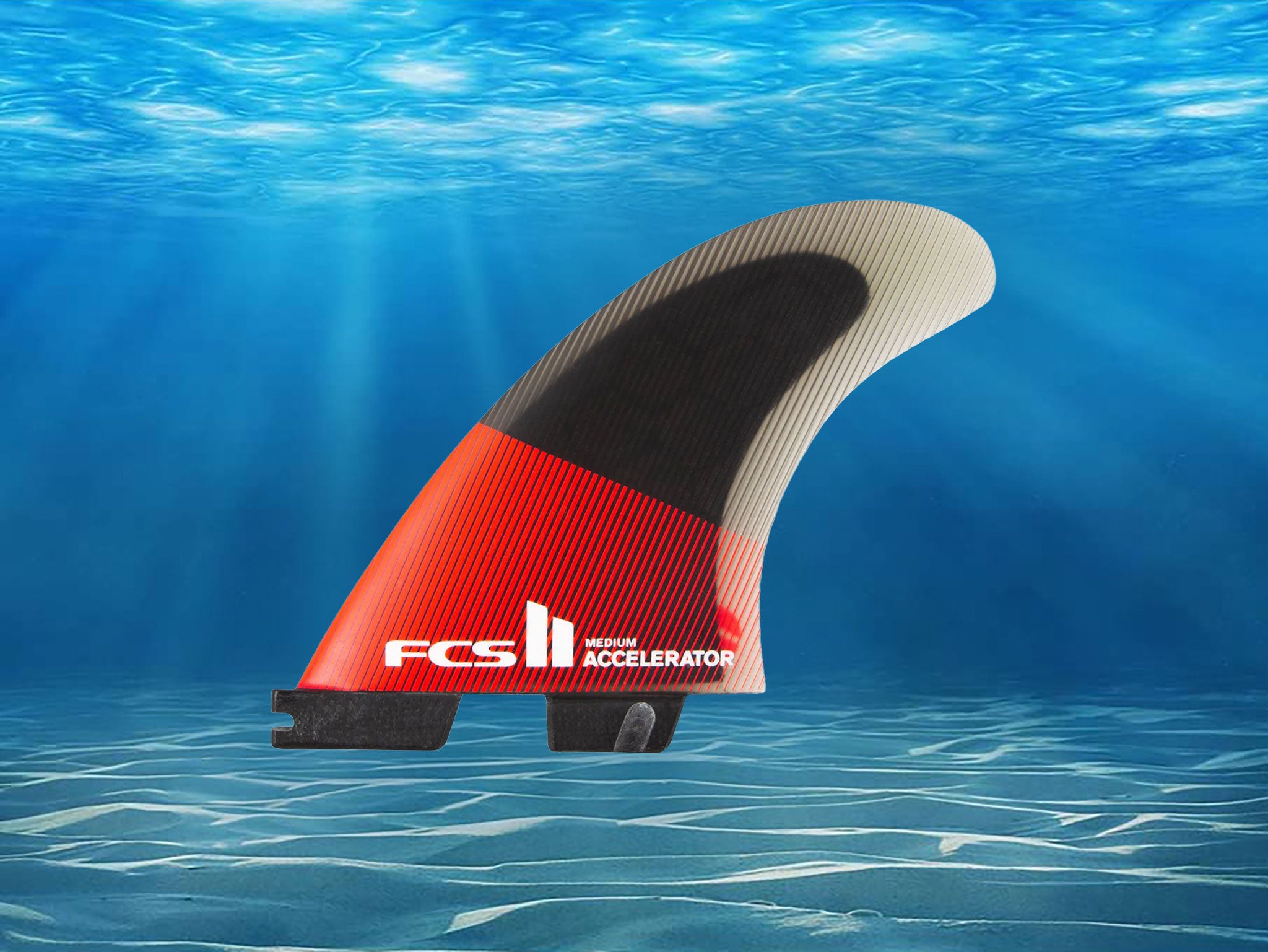FCS II Accelerator PC Tri Fins - Encinitas Surfboards