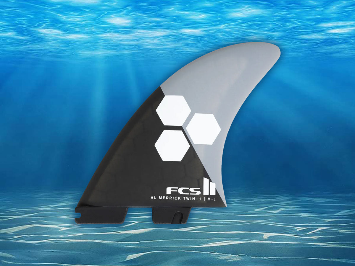 FCS II Al Merrick Twin + Stabiliser - Encinitas Surfboards