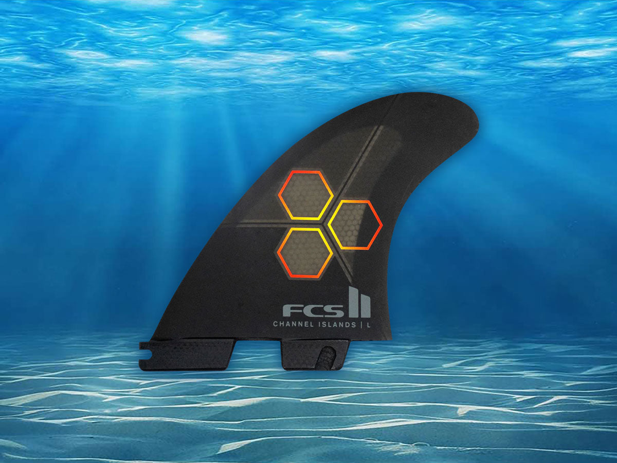 FCS II CI Upright Tri-Fin Set - Encinitas Surfboards