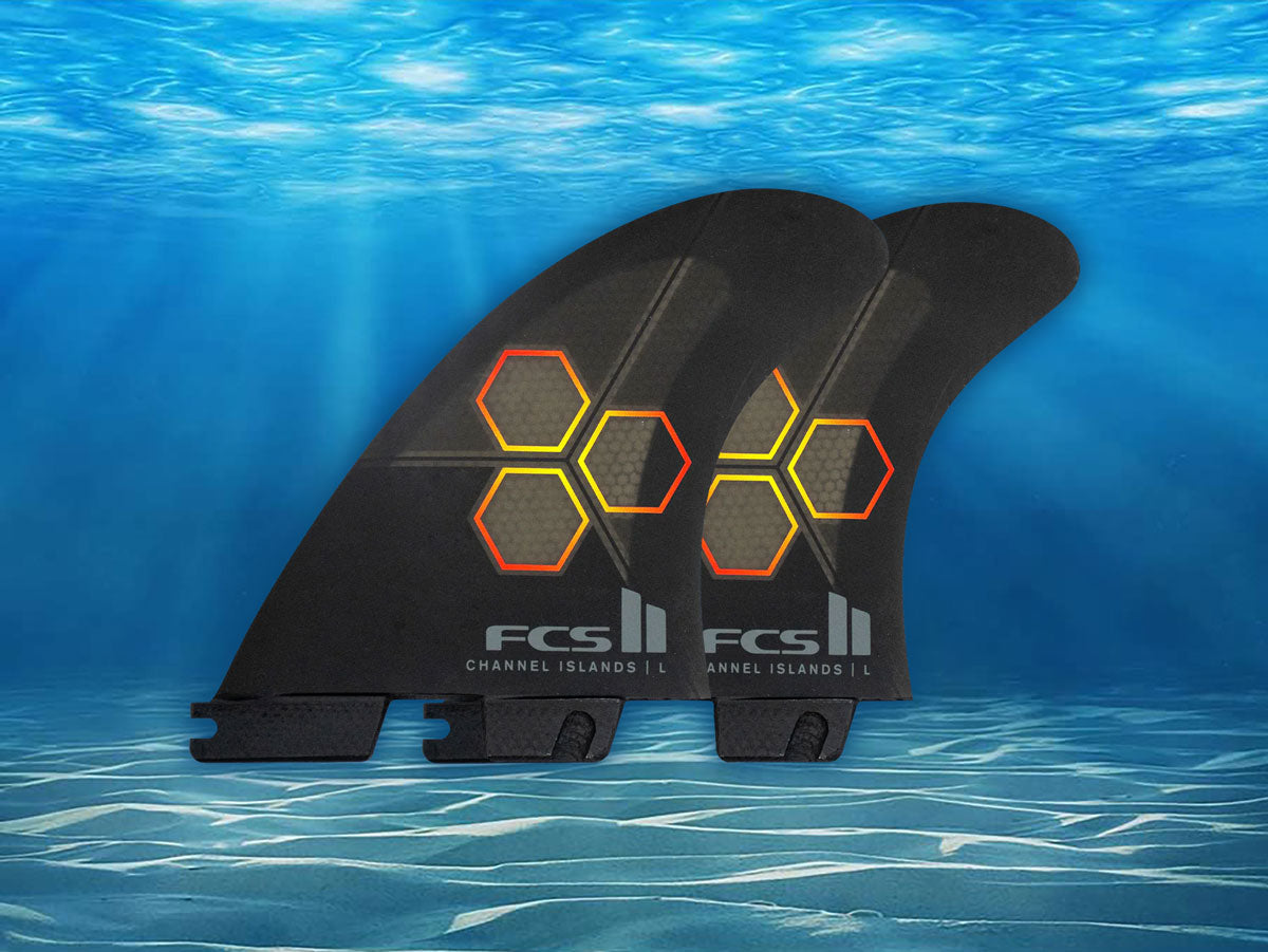 FCS II CI Upright Tri-Quad Fin Set