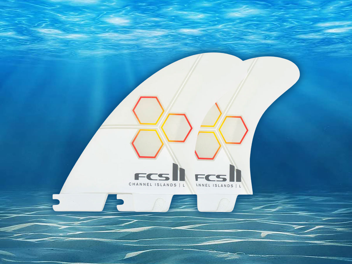 FCS II CI Upright Tri-Quad Fin Set