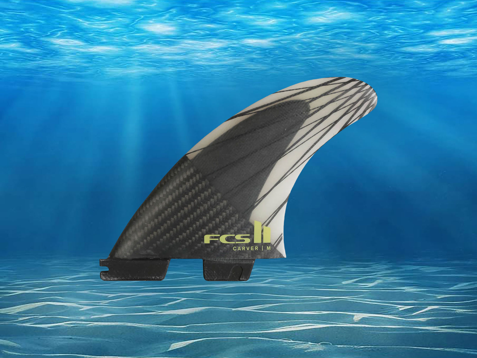 FCS II Carver PC Carbon Tri Fins