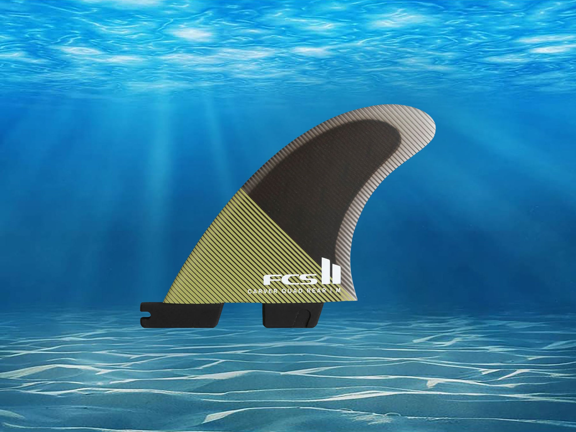 FCS II Carver PC Quad Rear Fins