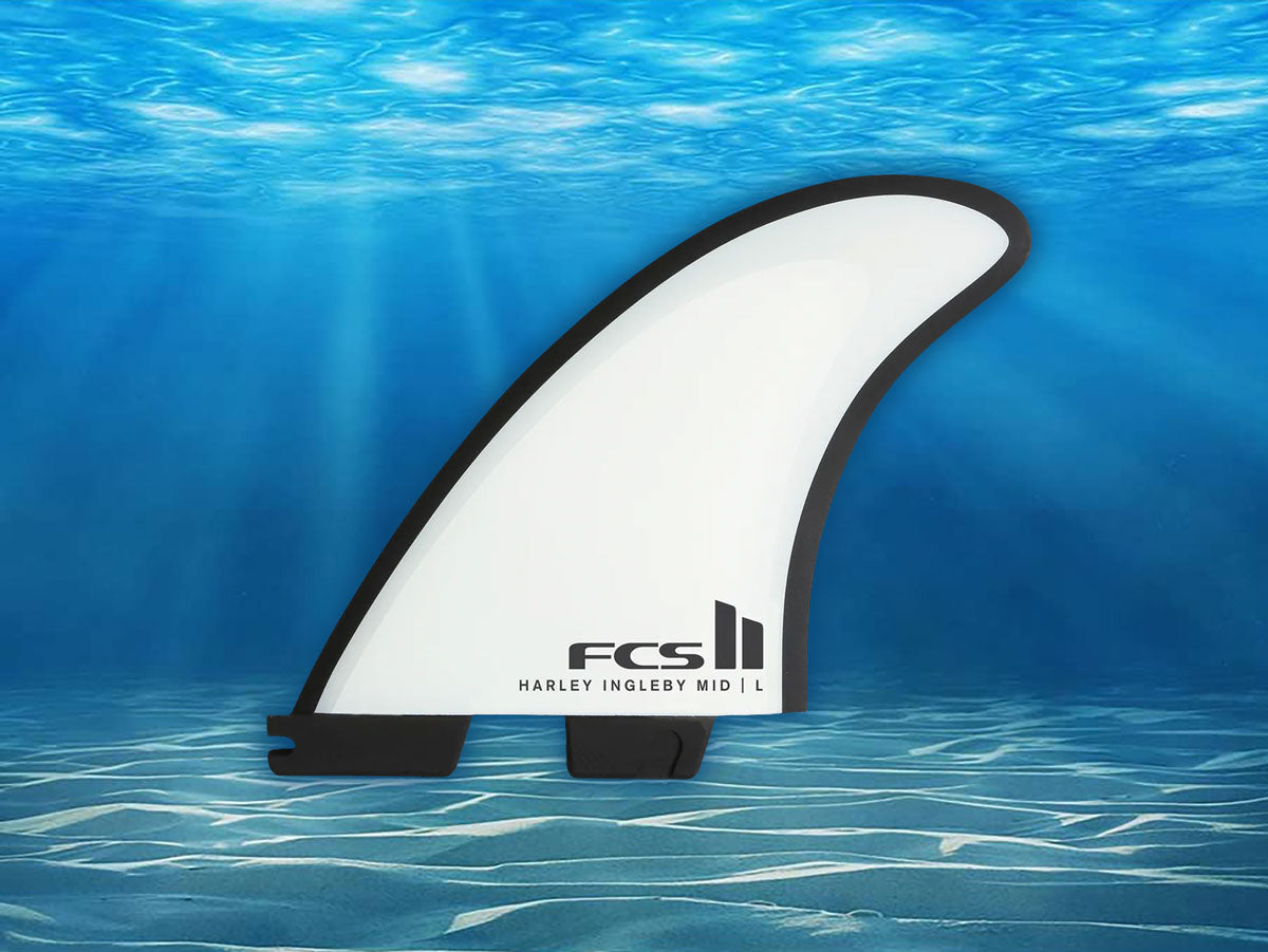 FCS II Harley Mid Tri-Quad Fins - Encinitas Surfboards
