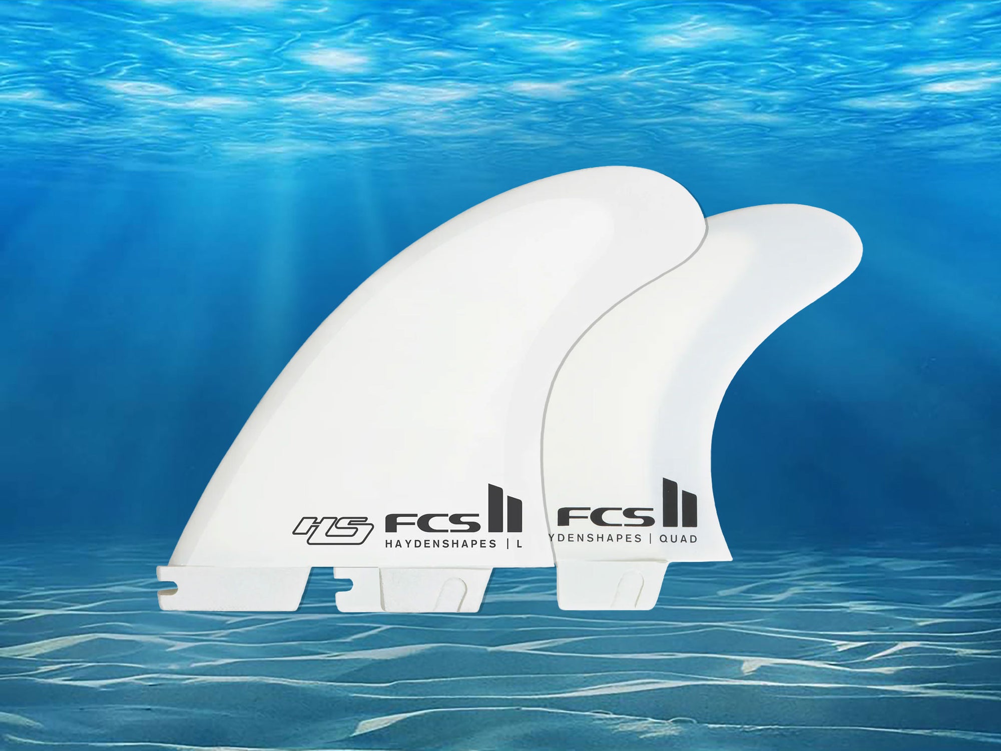 FCS II Hayden Shapes Tri-Quad Fins