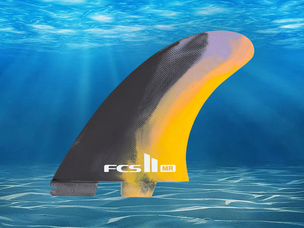 サーフィン・ボディボード FCS2 MARK RICHARDS TWIN+STABILISER FINS FCS II Mark Richards Twin + Stabiliser Fins - FCS - FCS US