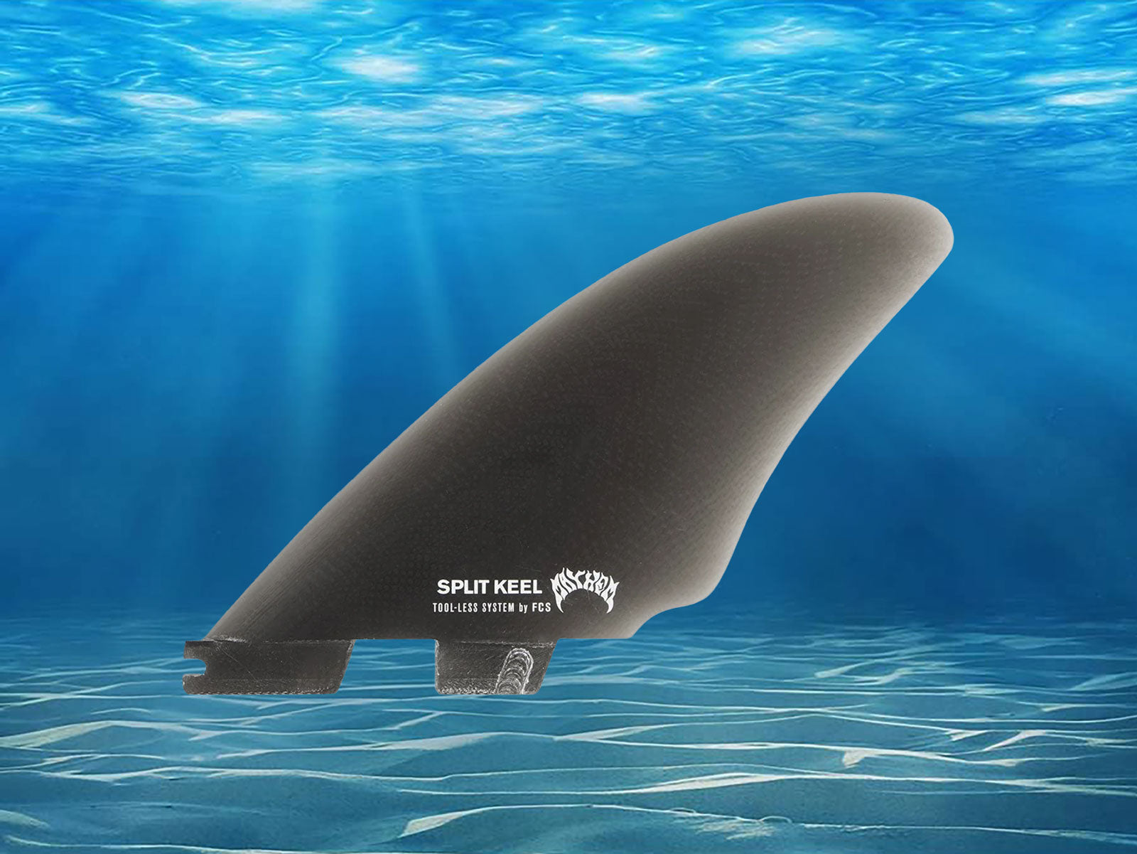 FCS2 split keel Quadフィン FCS II Matt Biolos Split Keel Quad Fins - FCS - FCS US