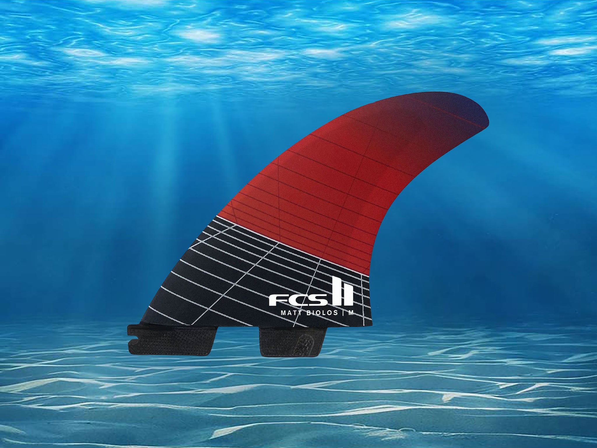 FCS II Matt Biolos Tri-Quad Fin - Encinitas Surfboards