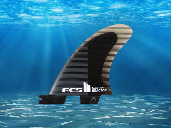 FCS II Reactor PC Quad Rear Fins - Encinitas Surfboards