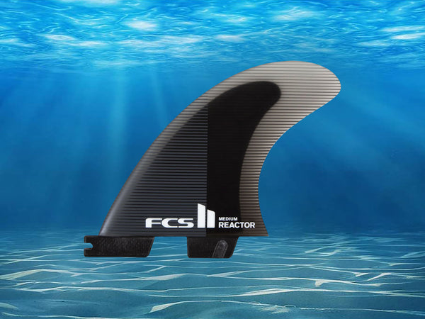 FCS II Reactor PC Tri Fins - Encinitas Surfboards