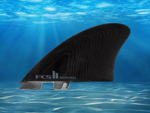 FCS II Retro Keel Twin Fins