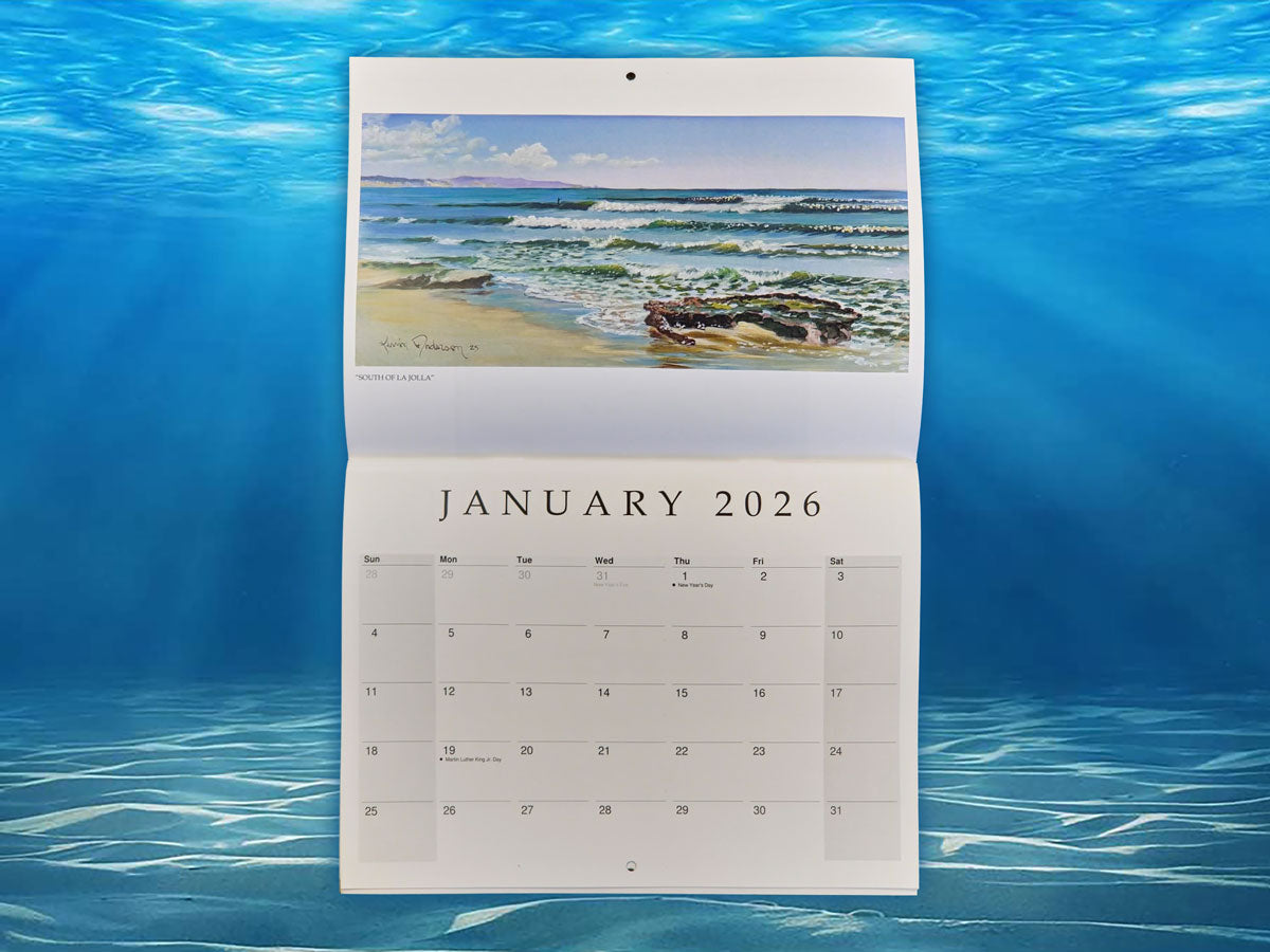 Kevin Anderson Fine Art Calendar
