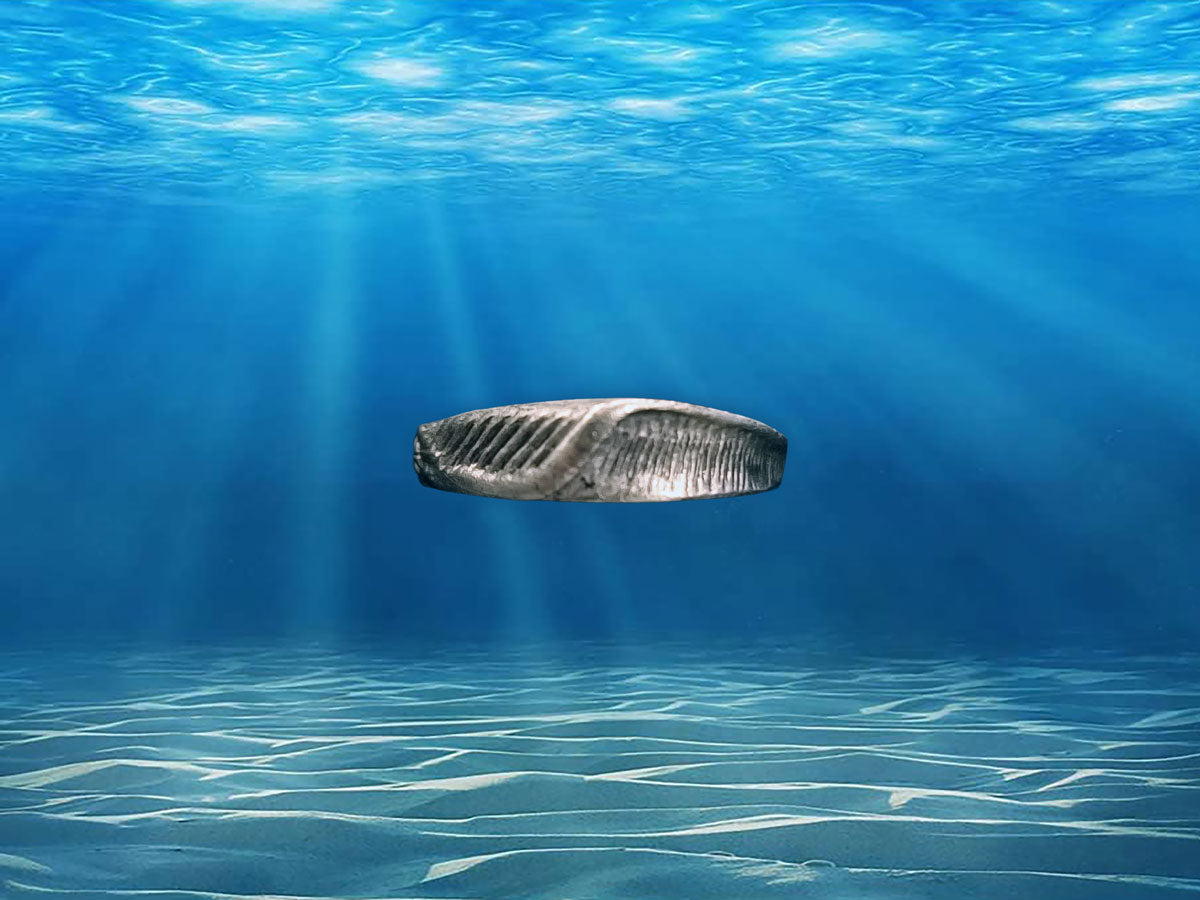 Flower Wave Pewter Ring