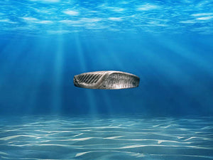 Flower Wave Pewter Ring