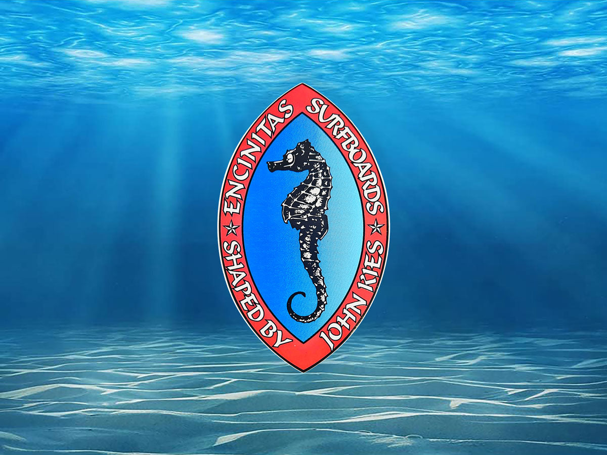 Football Logo Seahorse Sticker