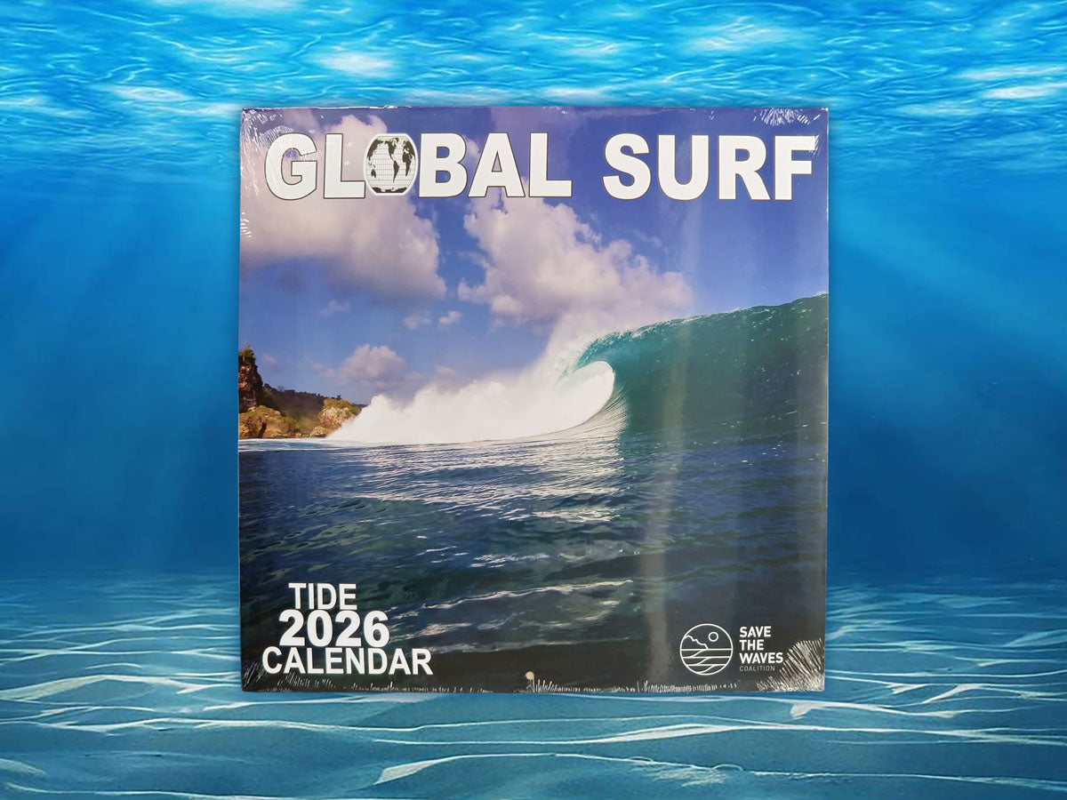 Global Surf 2026 Tide Calendar