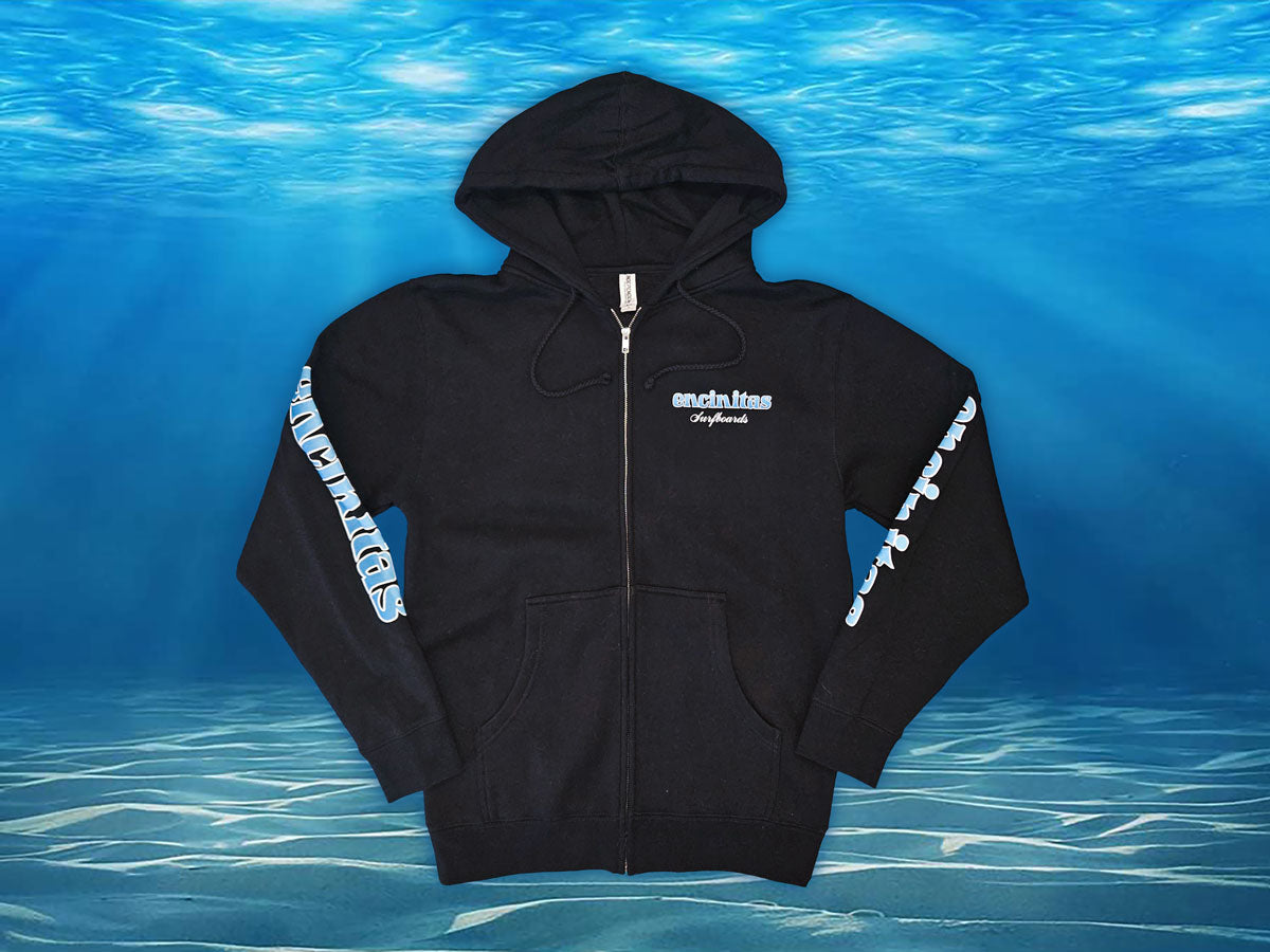 Heavyweight Blue Fade Icon Hooded Zip