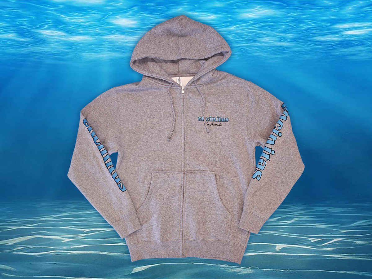 Heavyweight Blue Fade Icon Hooded Zip