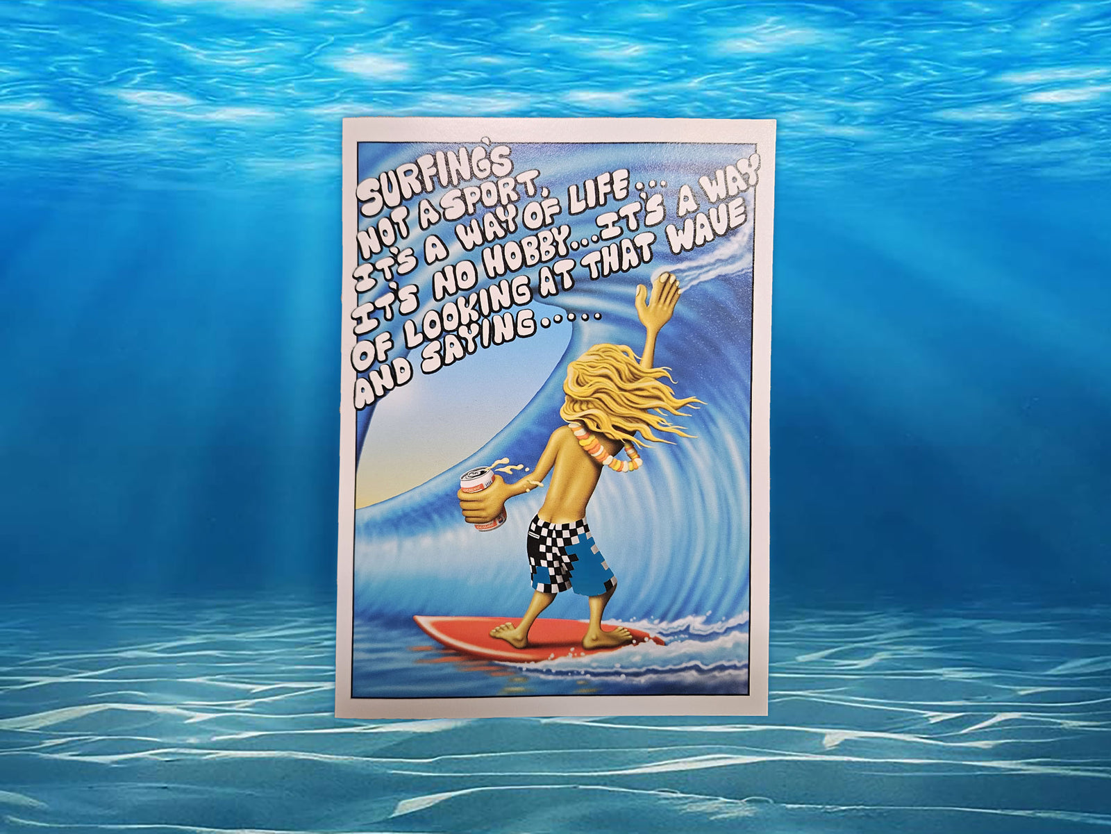 Hey Bud, Let's Party Card