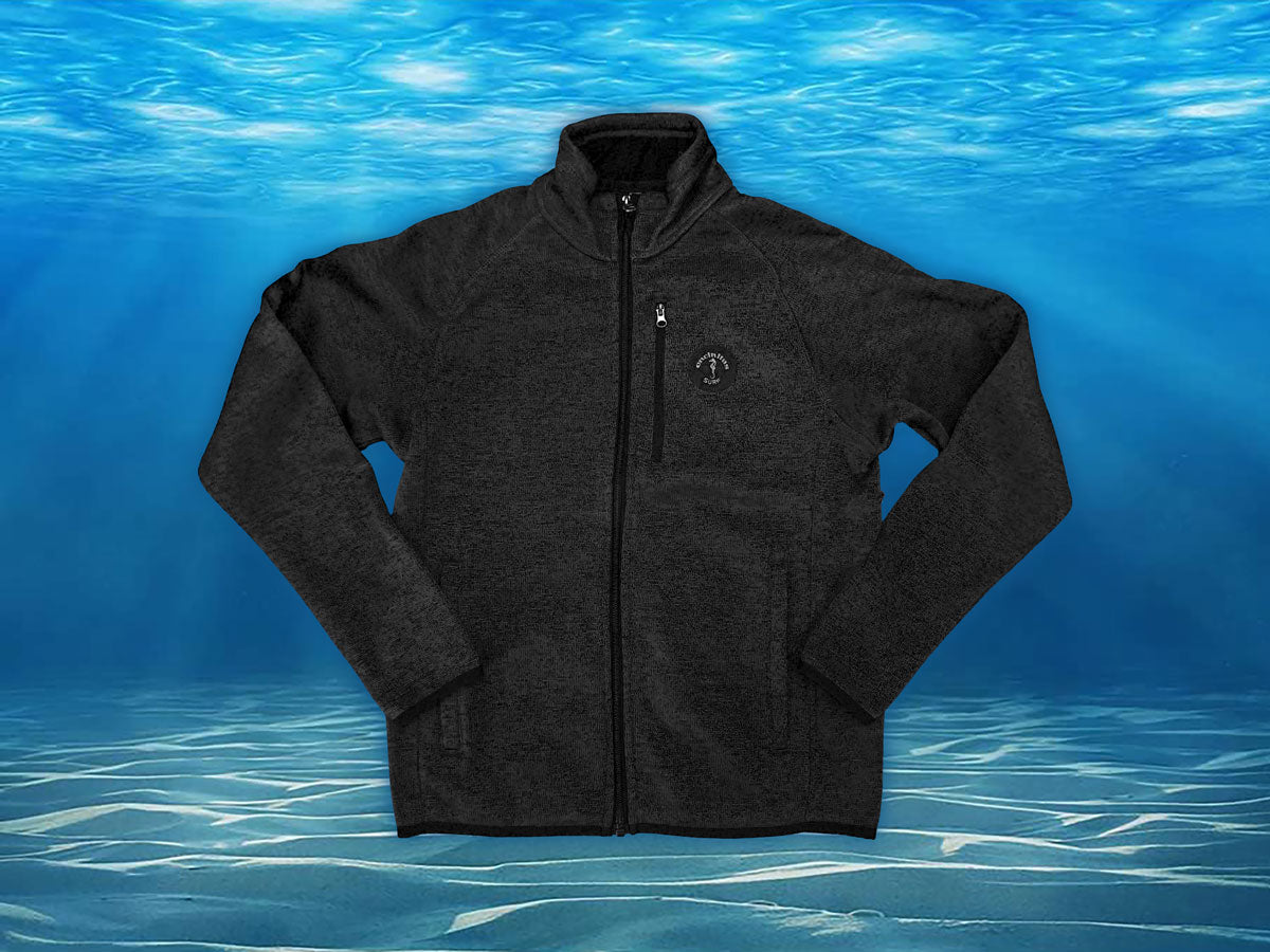 Ladies Mock Neck Zip Jacket