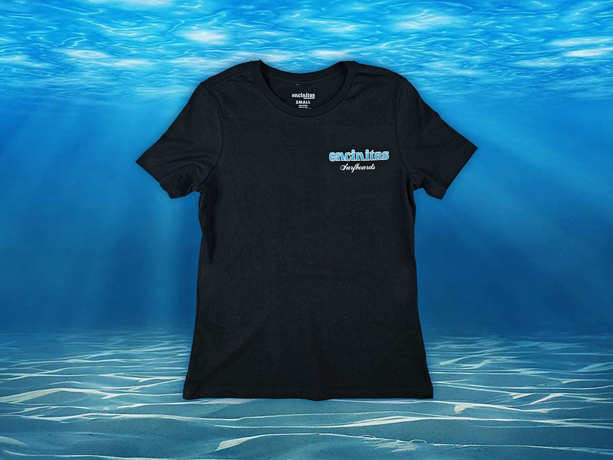 Ladies Relaxed Blue Fade Icon Tee