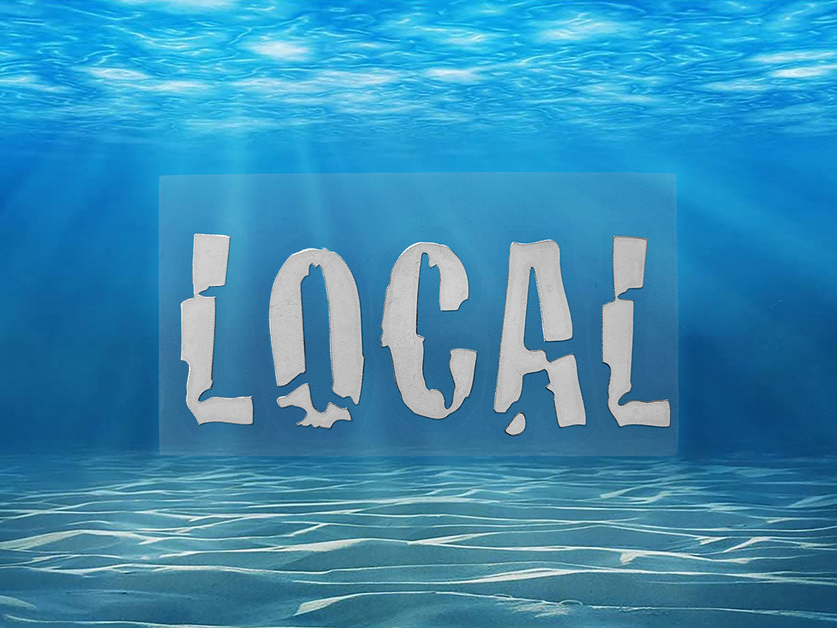 LOCAL Die Cut Sticker