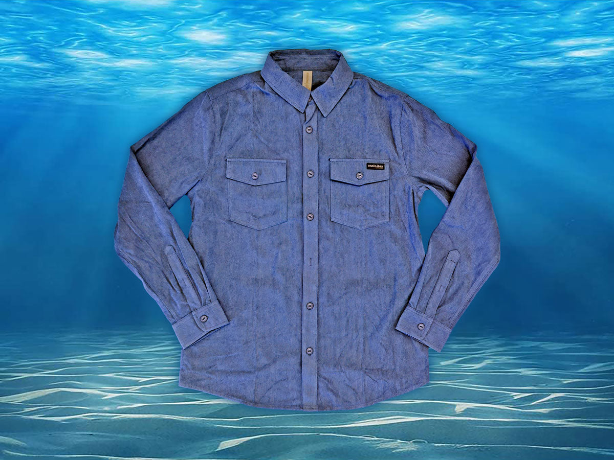 25-'26 Micro Corduroy Button Down - Encinitas Surfboards