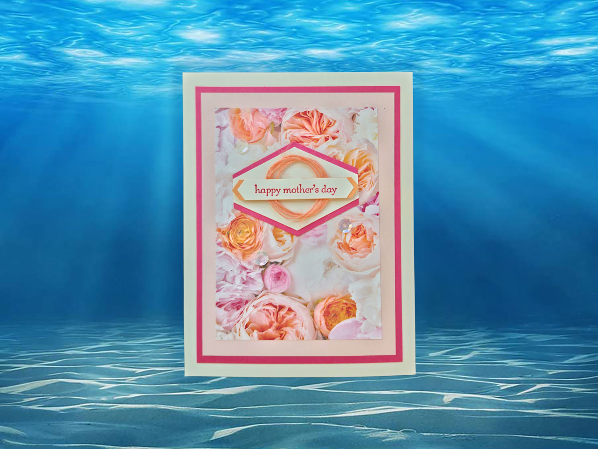 Mother's Day Peonies Greeting Card