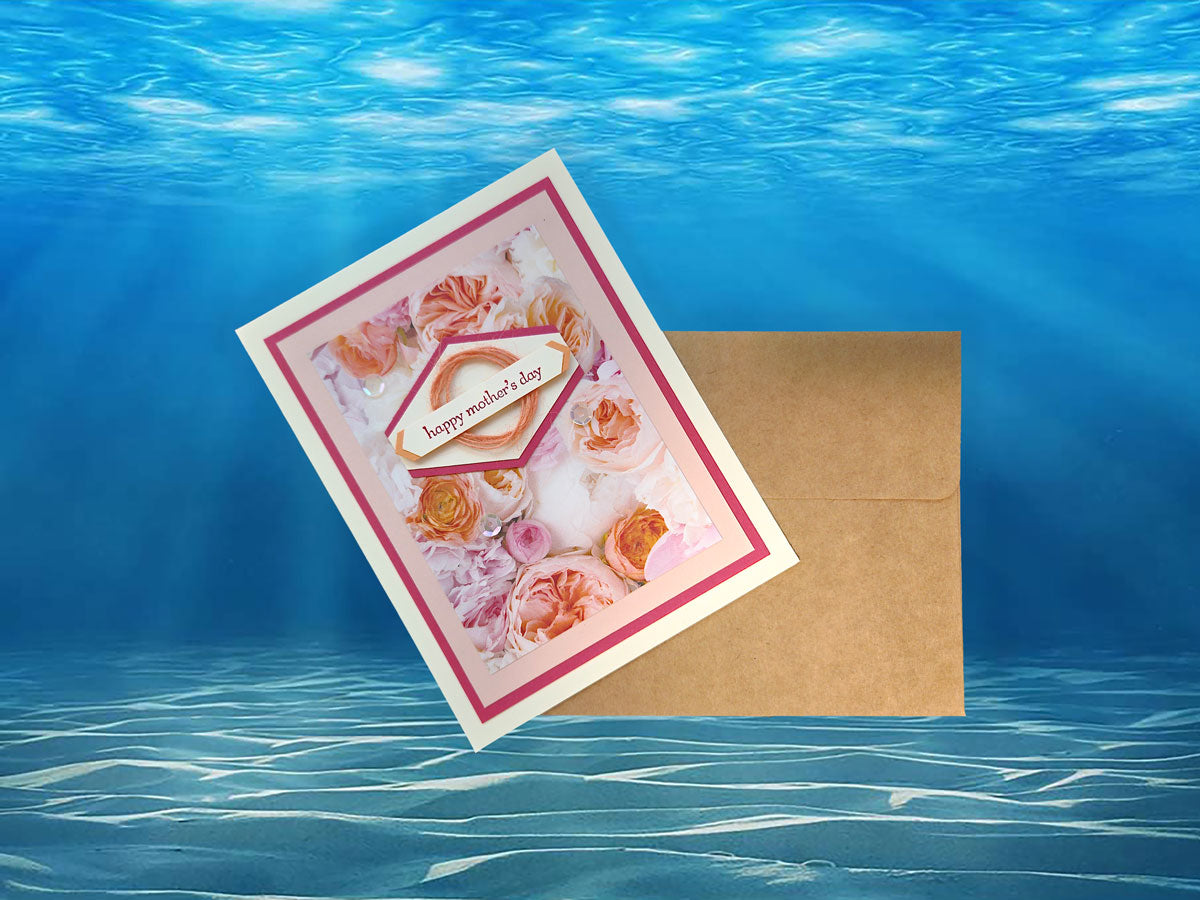 Mother's Day Peonies Greeting Card