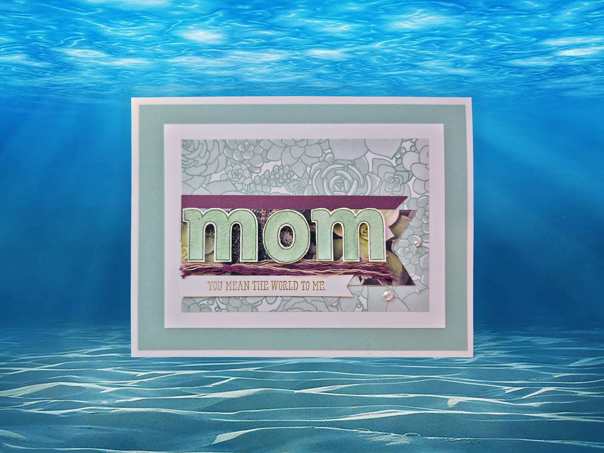 Mom Handmade Greeting Card
