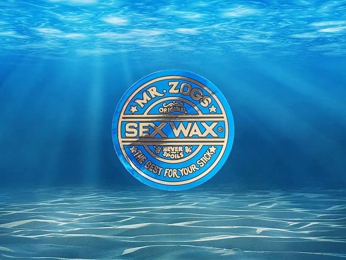 Sex Wax Sticker Silver