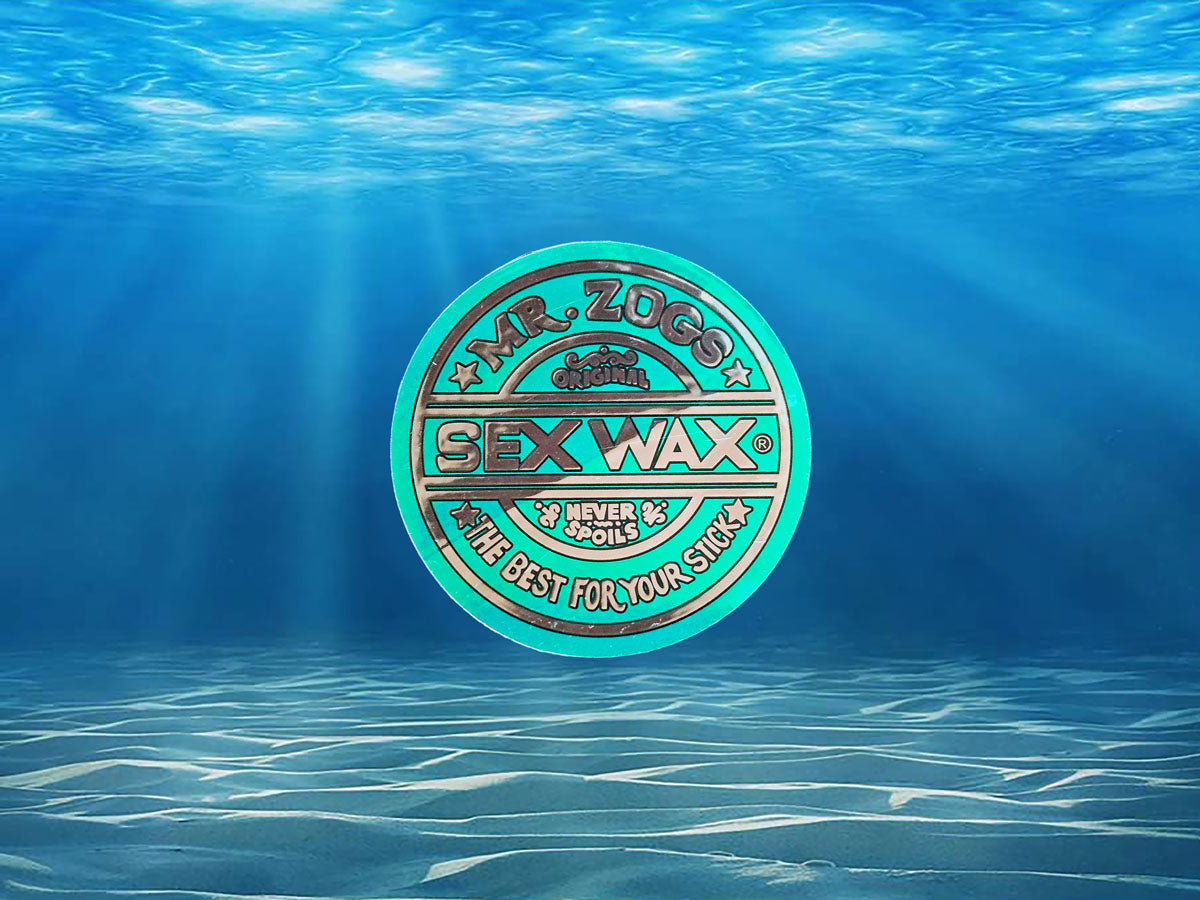 Sex Wax Sticker Silver