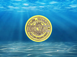 Sex Wax Sticker Silver