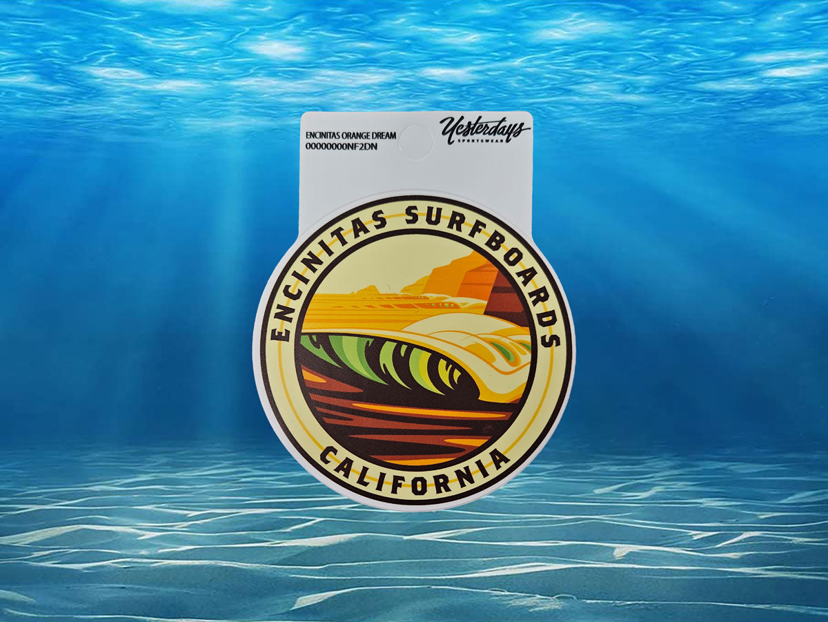 Orange Dream Sticker