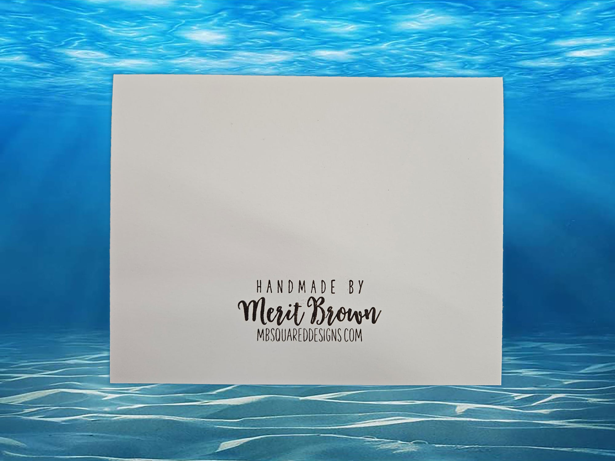 Lighthouse Thank You Card