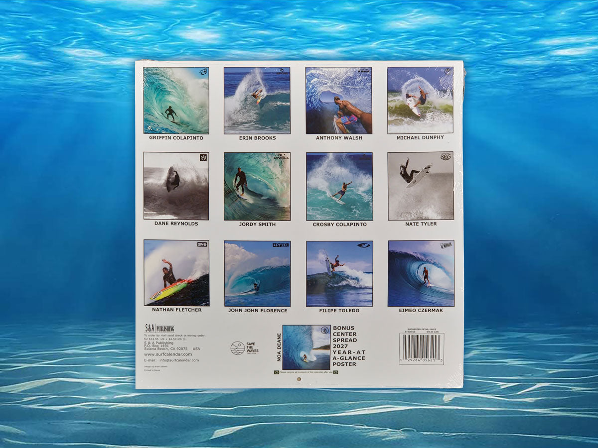 Pro Surf 2026 Calendar