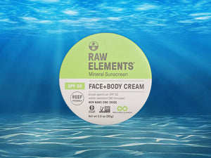Raw Elements SPF 30+ Face and Body Cream
