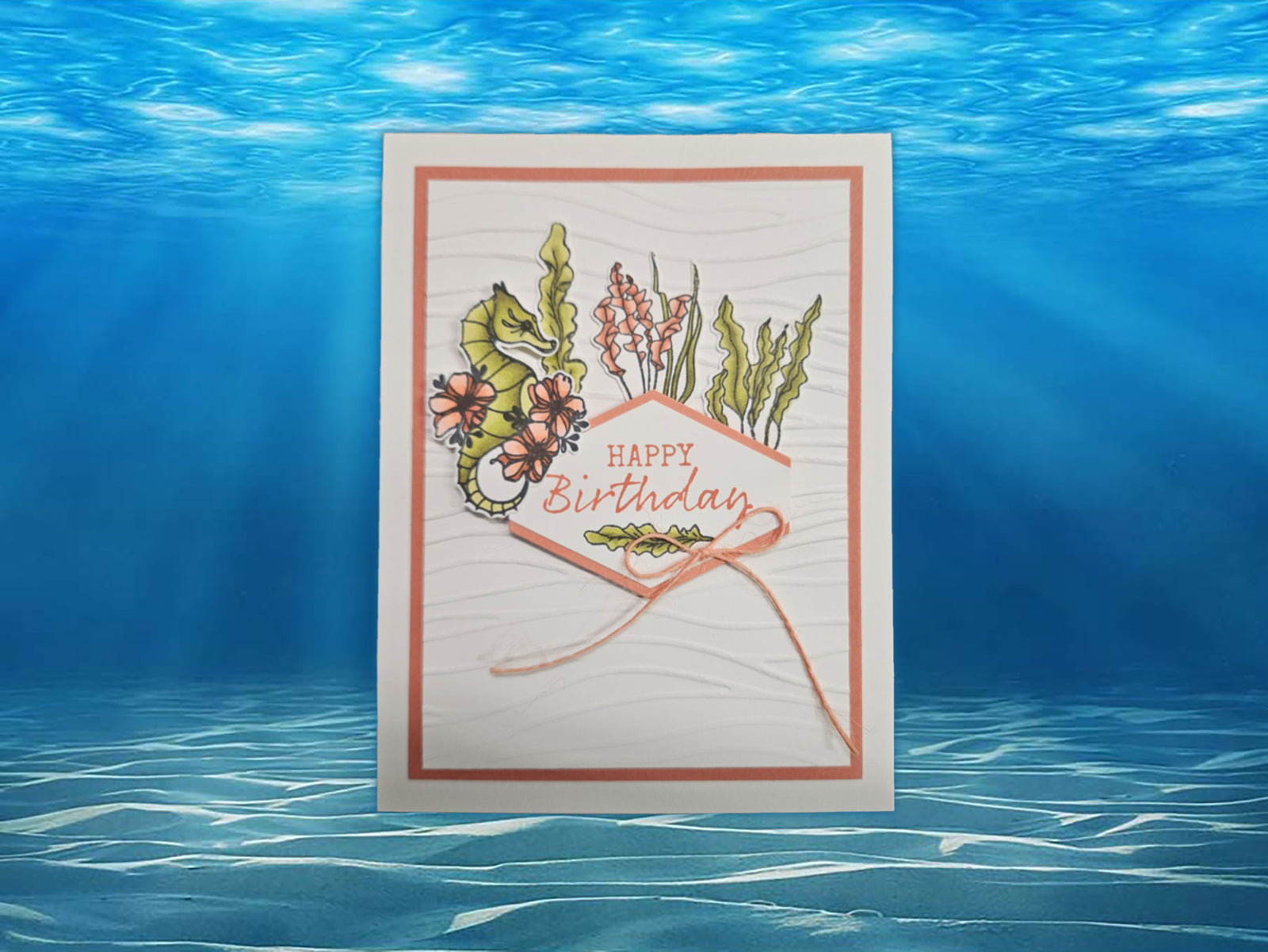 Seagrass Birthday Card